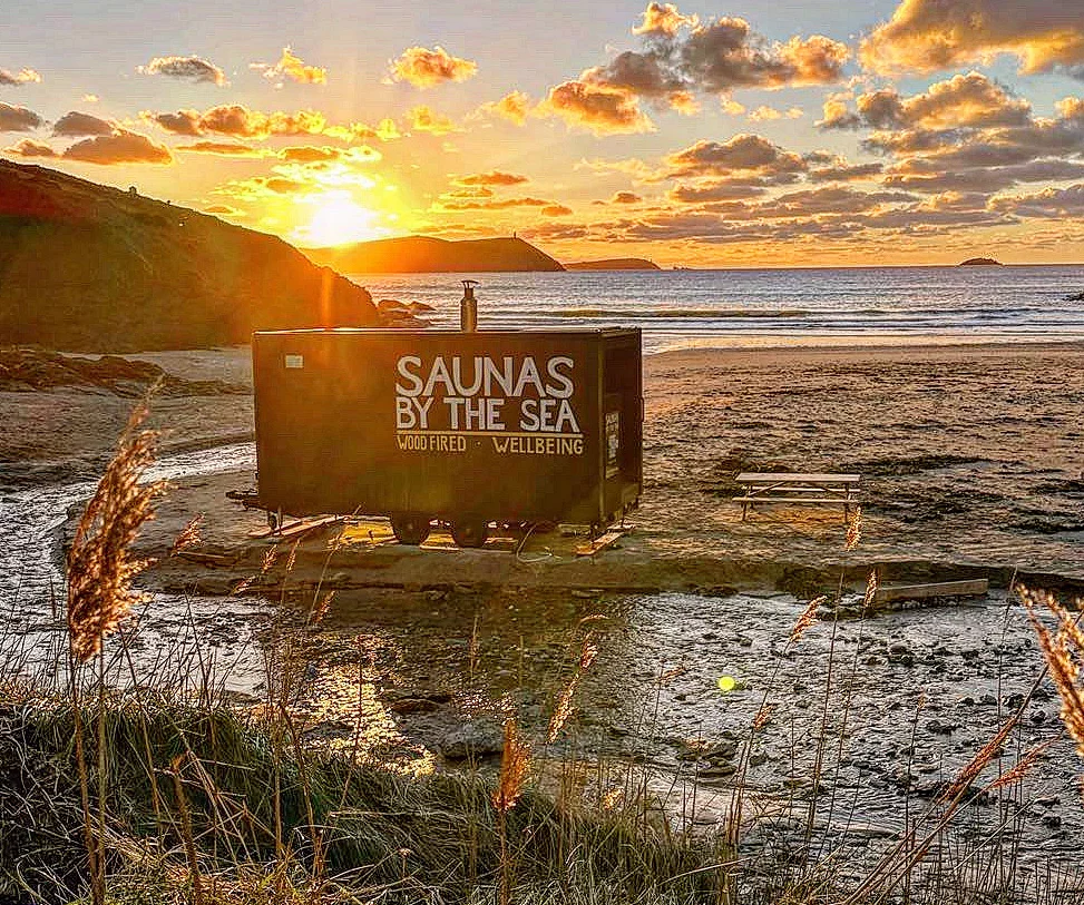 Saunas by the Sea at Baby Bay Polzeath